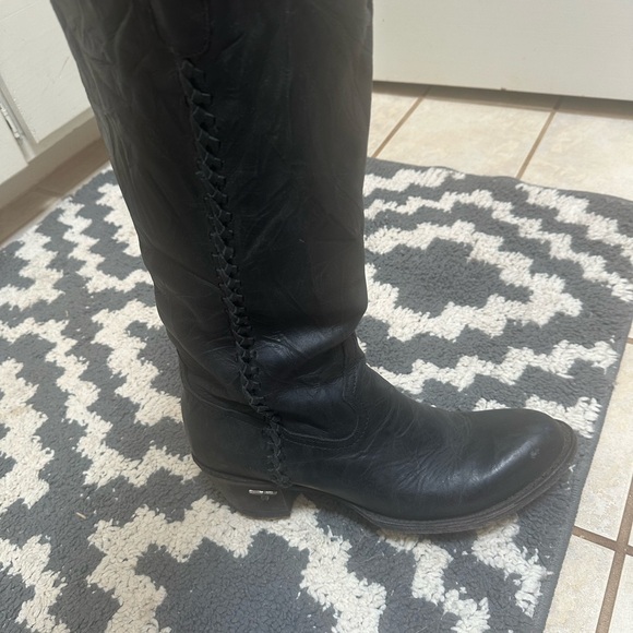 Black Cowboy Boots - Picture 3 of 7